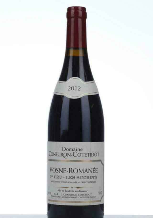 Confuron Cotetidot Vosne Romanee Les Suchots 1er Cru 2012