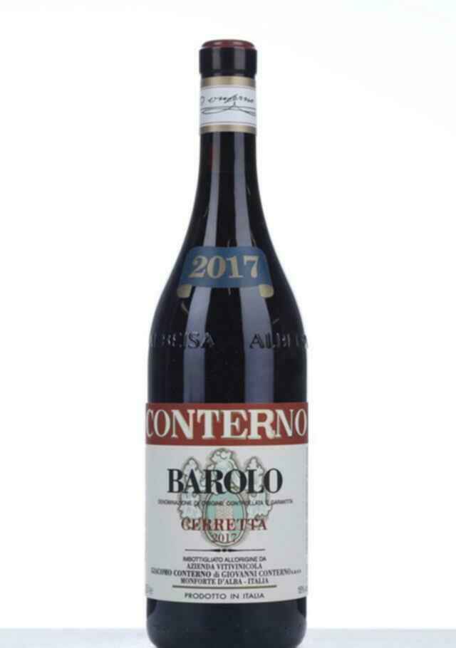 Giacomo Conterno Barolo Cerretta 2017