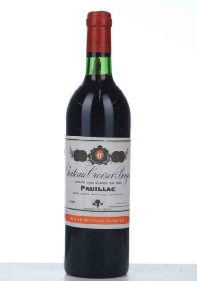 Chateau Croizet Bages 1982