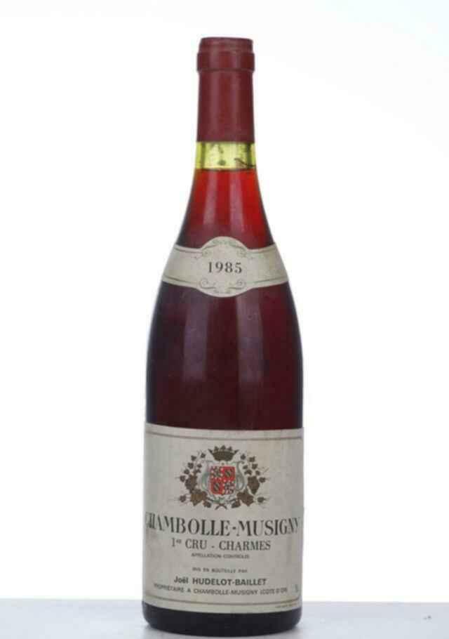 Joel Hudelot Baillet Chambolle Musigny Les Charmes 1er Cru 1985