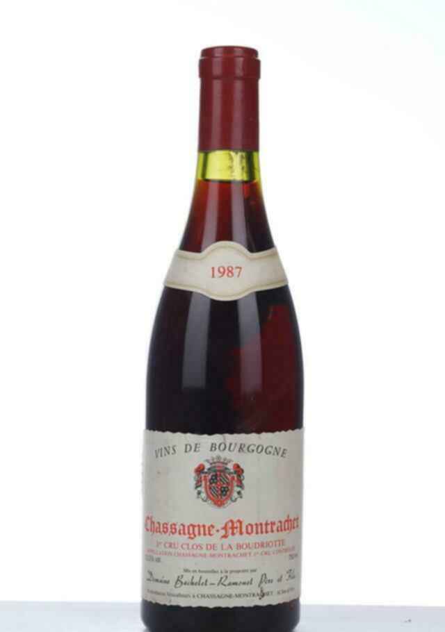 Bachelet Ramonet Chassagne Montrachet Clos De La Boudriotte 1er Cru 1987