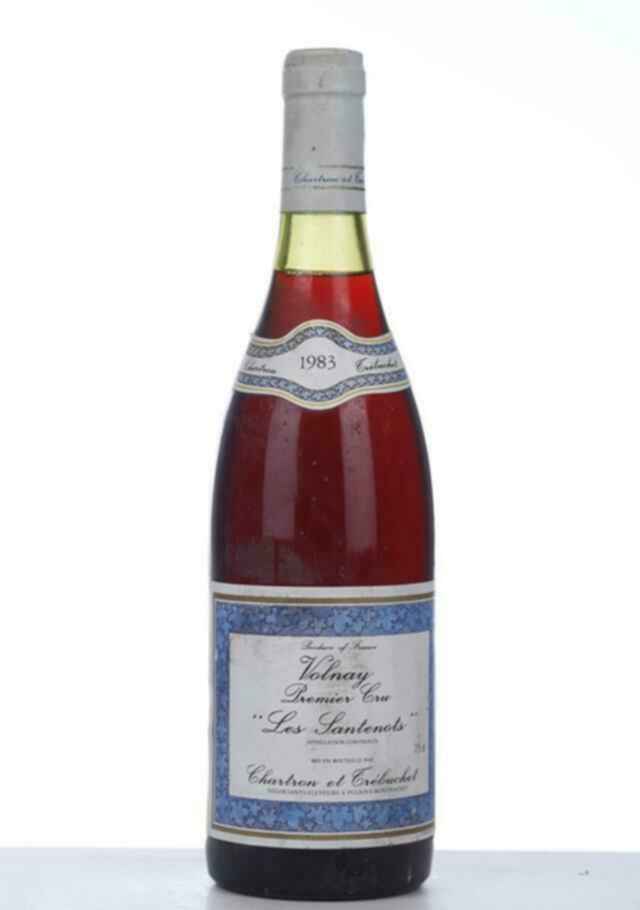 Chartron Et Trebuchet Volnay Les Santenots 1er Cru 1983