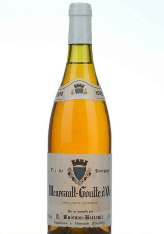 A. Buisson Battault Meursault Goutte D'or 1989