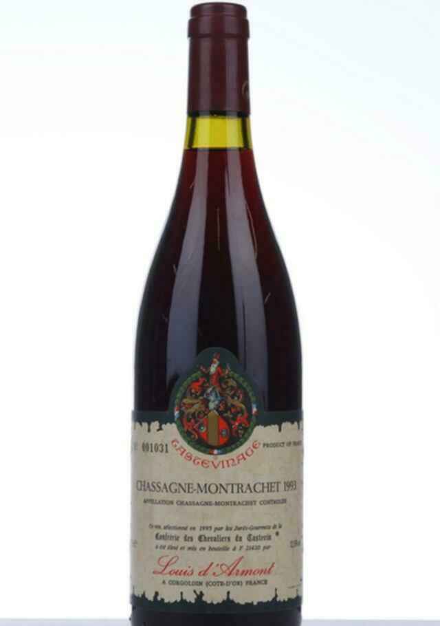 Louis D'armont Chassagne Montrachet Rouge 1993