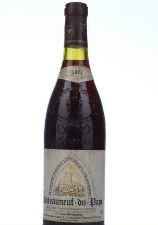 Jean Trinitgnant Chateauneuf Du Pape 1987