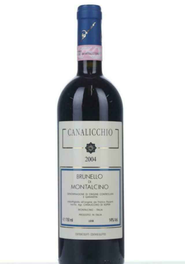Canalicchio Di Sopra Brunello Di Montalcino 2004
