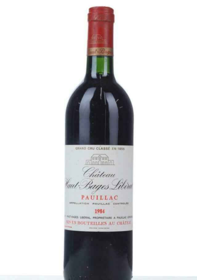 Chateau Haut Bages Liberal 1984