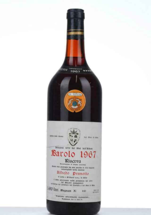 Alfredo Prunotto Barolo Riserva 1967
