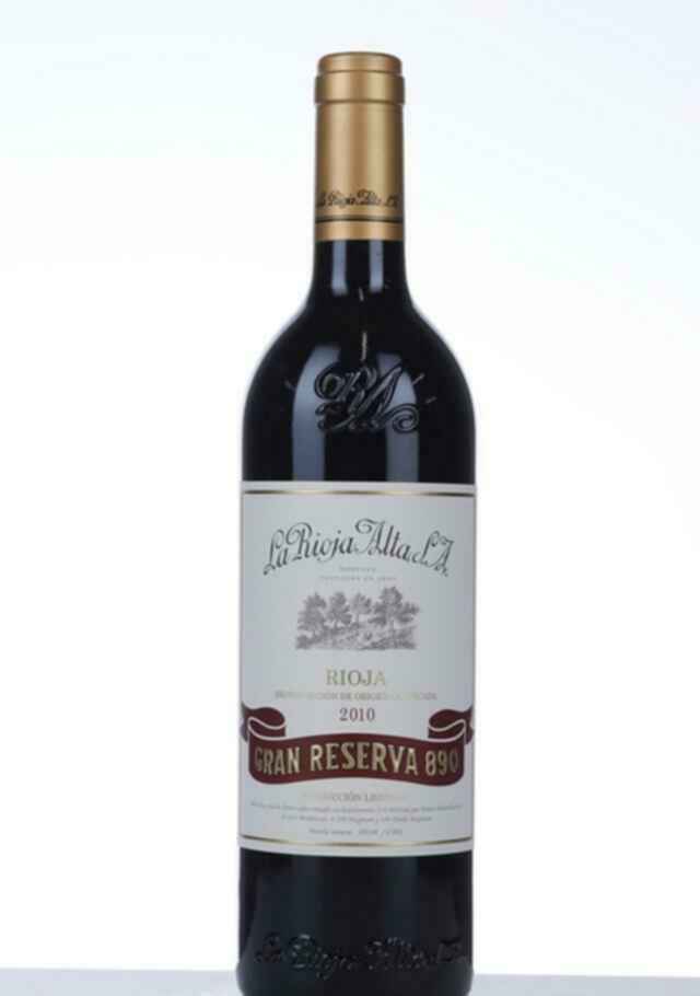 La Rioja Alta Gran Reserva 890 2010