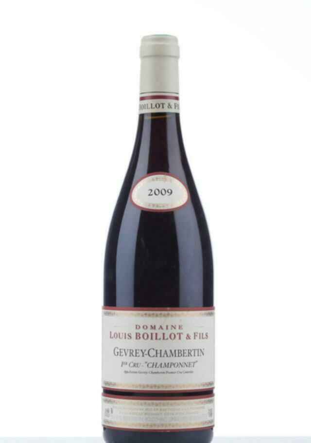 Louis Boillot Gevrey Chambertin Les Champonnet 1er Cru 2009