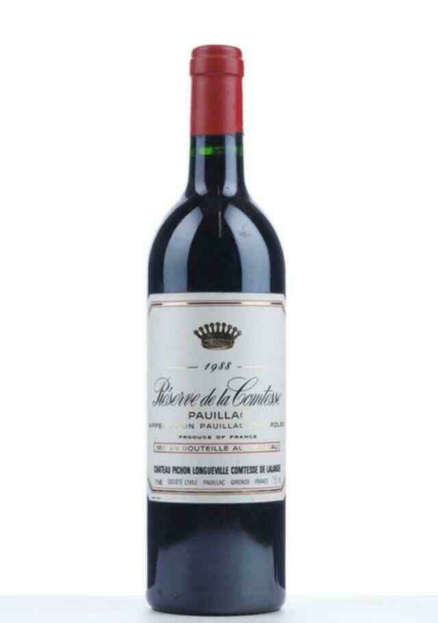 Chateau Pichon Lalande Reserve De La Comtesse 1988