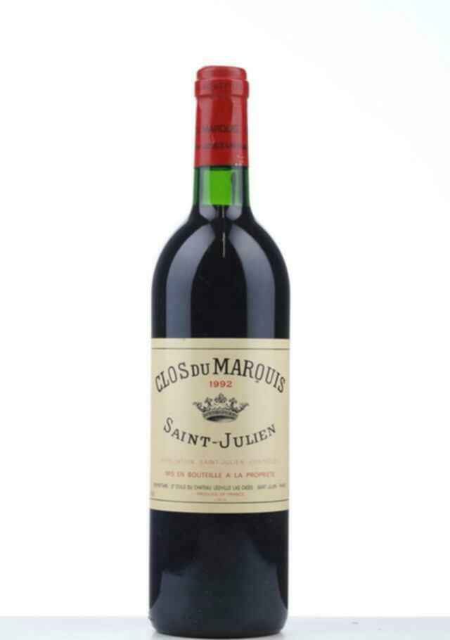 Chateau Leoville Las Cases Clos Du Marquis 1992