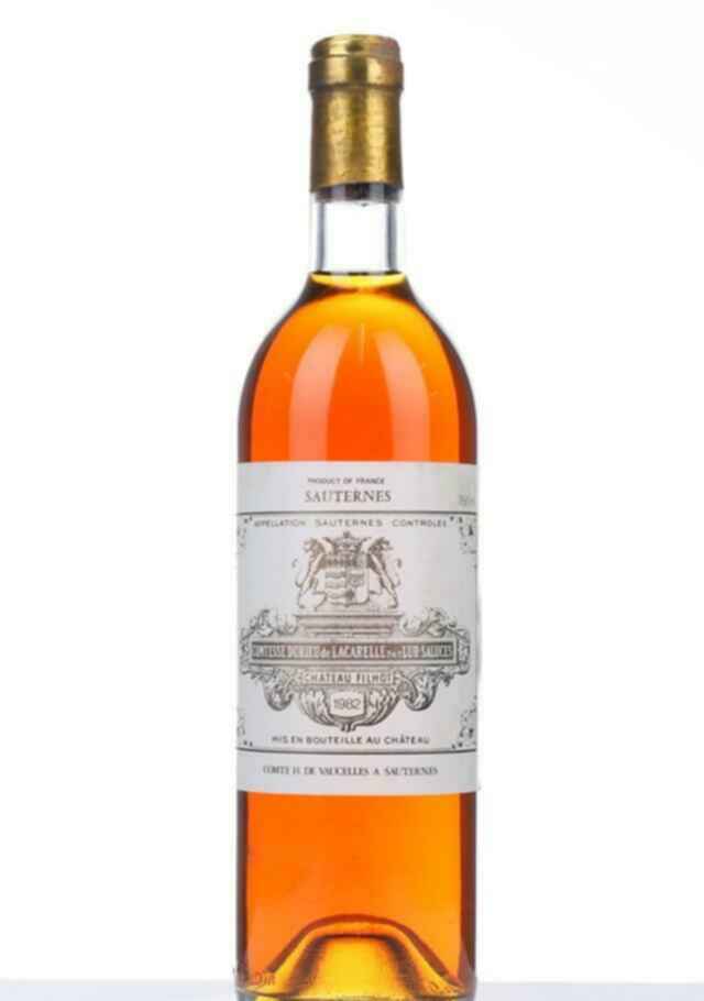 Chateau Filhot 1982