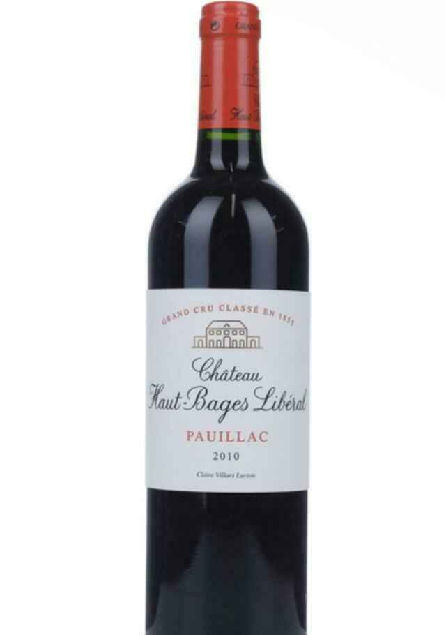 Chateau Haut Bages Liberal 2010