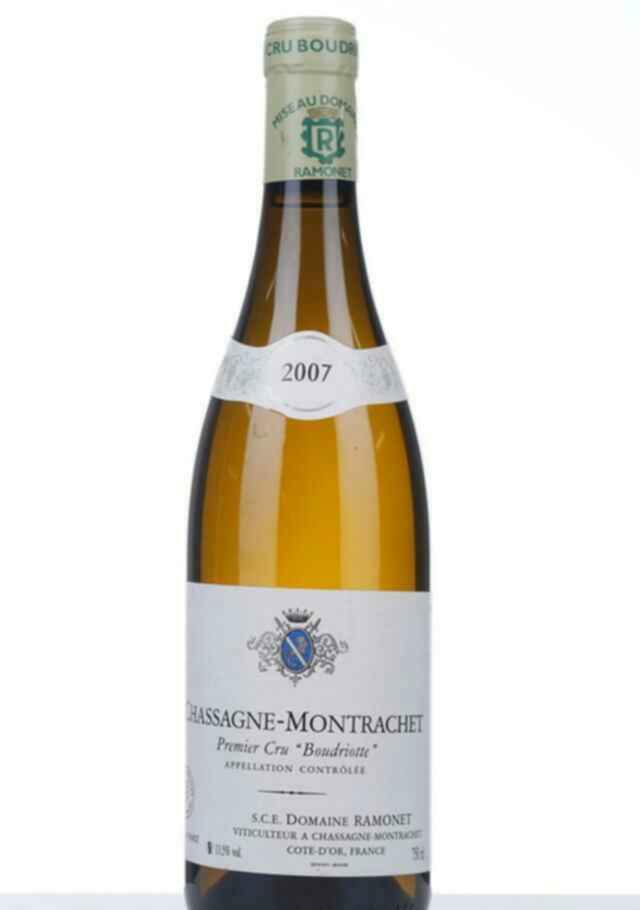 Ramonet Chassagne Montrachet La Boudriotte 1er Cru 2007