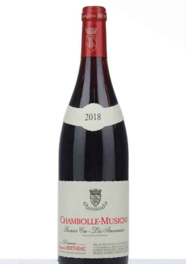Francois Bertheau Chambolle Musigny Les Amoureuses 1er Cru 2018