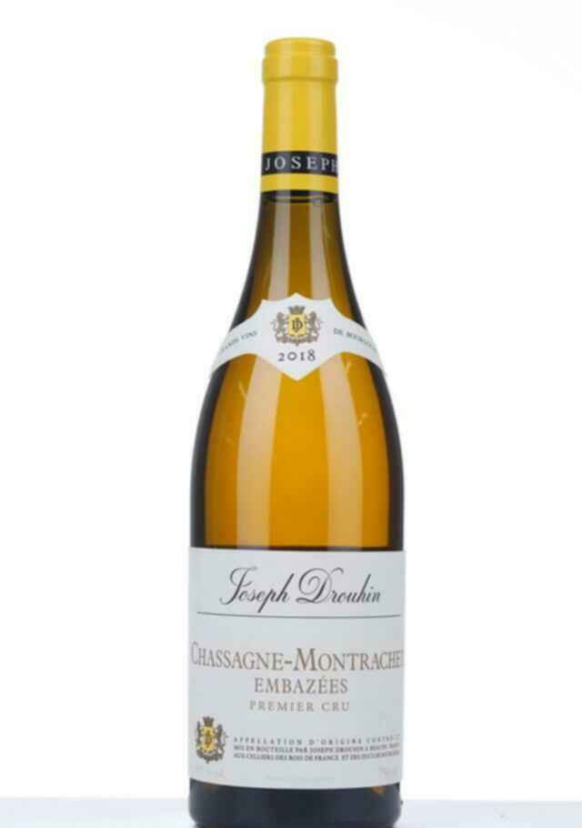Joseph Drouhin Chassagne Montrachet Blanc Les Embazees 1er Cru 2018