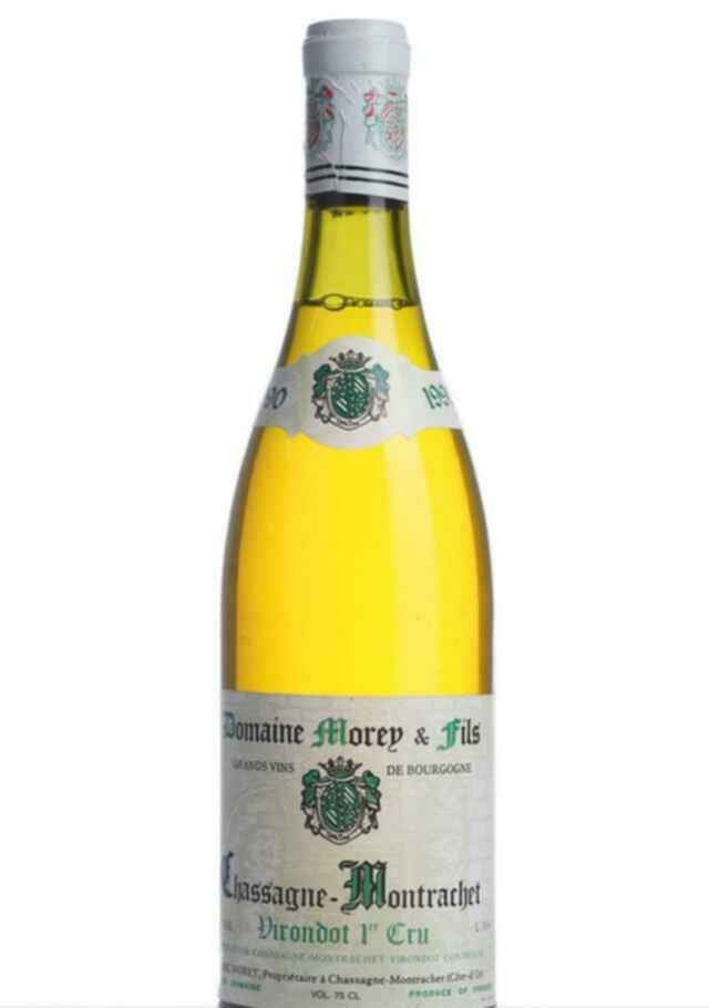 Marc Morey Chassagne Montrachet En Virondot 1er Cru 1990