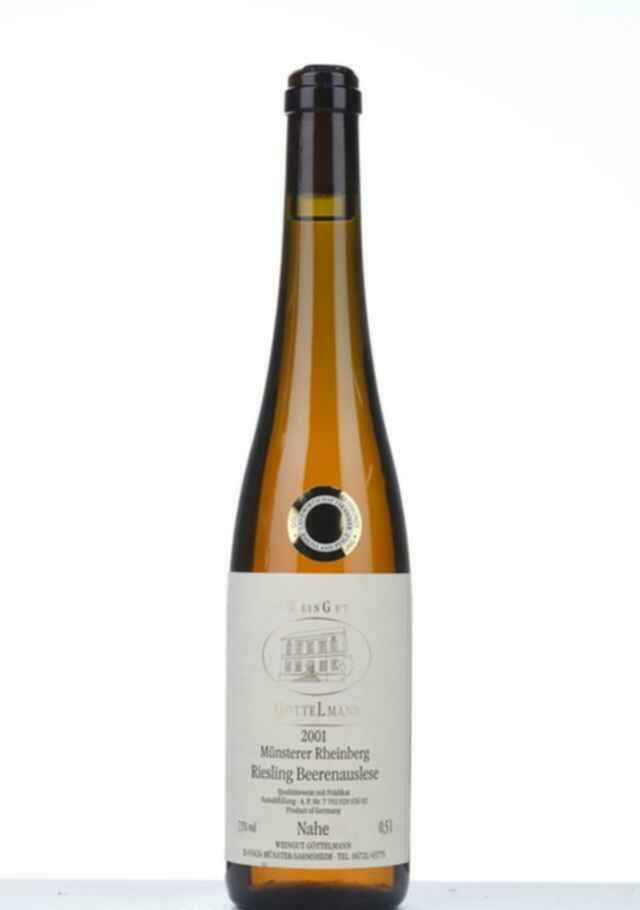 Gottelmann Munsterer Rheinberg Riesling Beerenauslese 2001