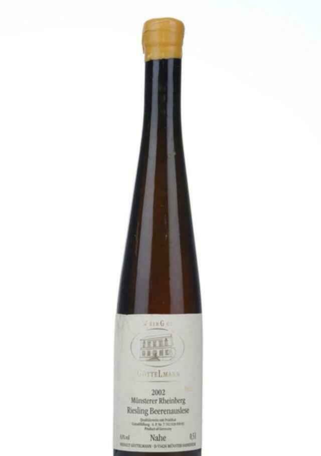 Gottelmann Munsterer Rheinberg Riesling Beerenauslese 2002