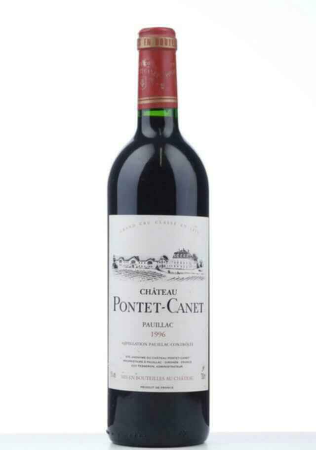 Chateau Pontet Canet 1996