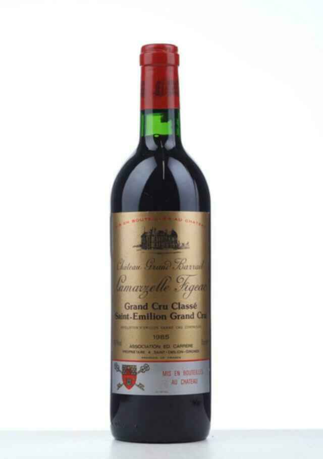 Chateau Grand Barrail Lamarzelle Figeac 1985