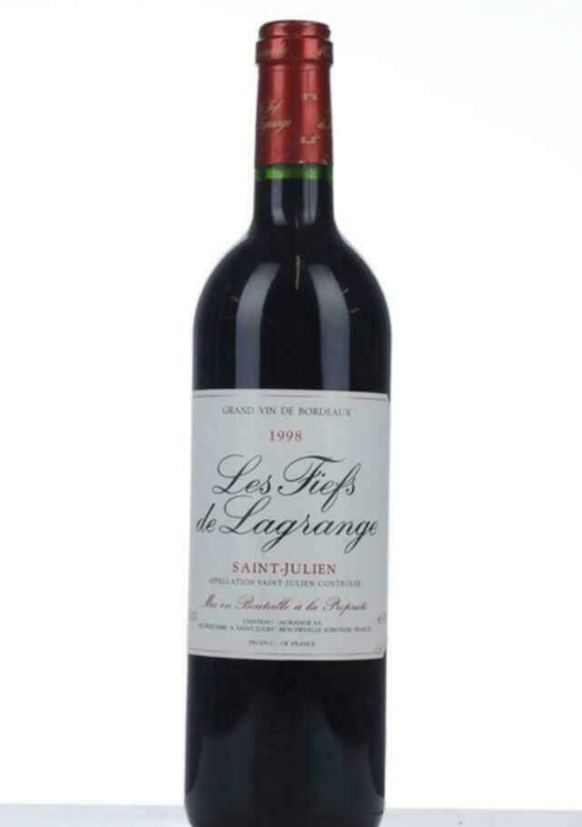 Chateau Lagrange Les Fiefs De Lagrange 1998