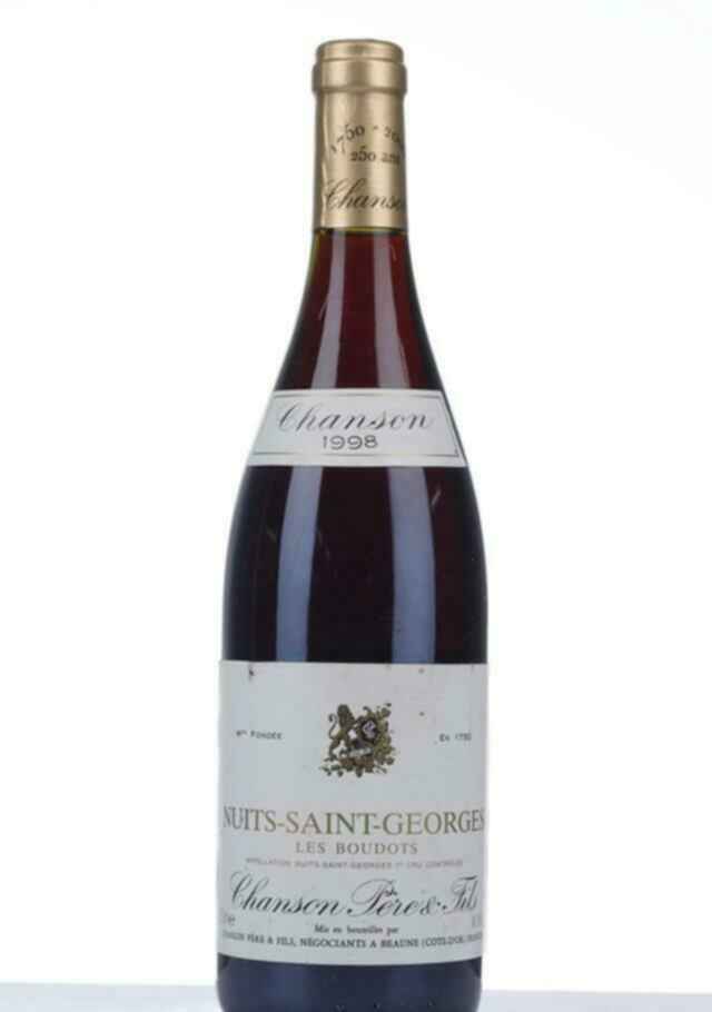 Chanson Nuits St Georges Les Boudots 1er Cru 1998