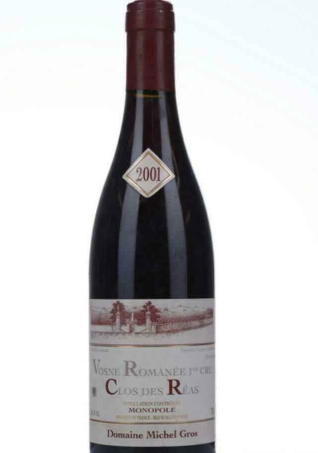 Michel Gros Vosne Romanee Clos Des Reas 1er Cru 2001