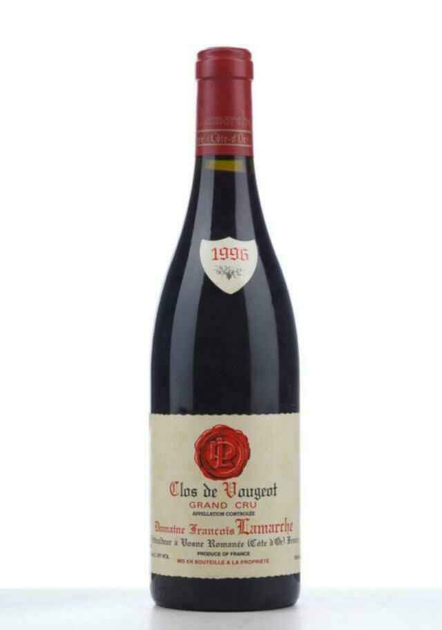 Francois Lamarche Clos Vougeot Grand Cru 1996