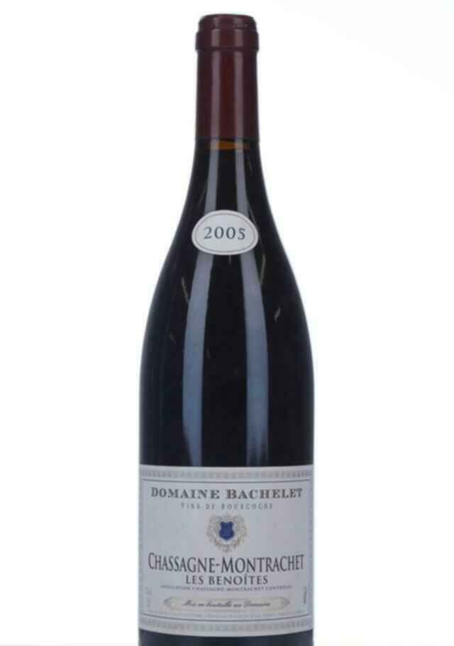 Domaine Bachelet Chassagne Montrachet Les Benoites 1er Cru 2005
