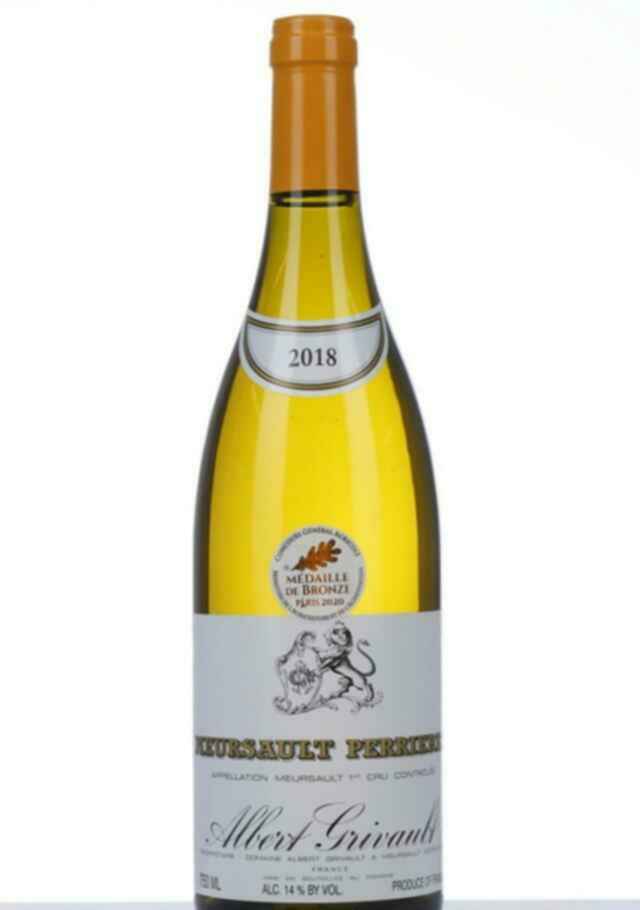 Albert Grivault Meursault Perrieres 1er Cru 2018