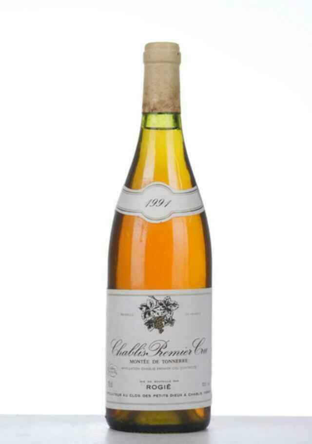 Rogie Chablis Montee De Tonnerre 1er Cru 1991