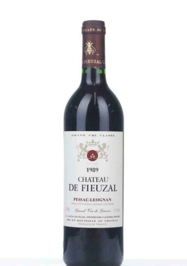 Chateau De Fieuzal 1989