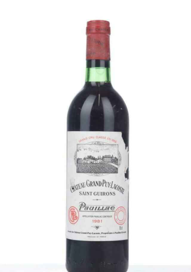 Chateau Grand Puy Lacoste 1981