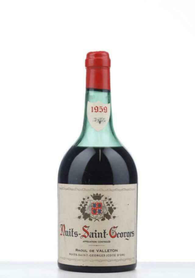 Raoul De Valleton Nuits St Georges 1959