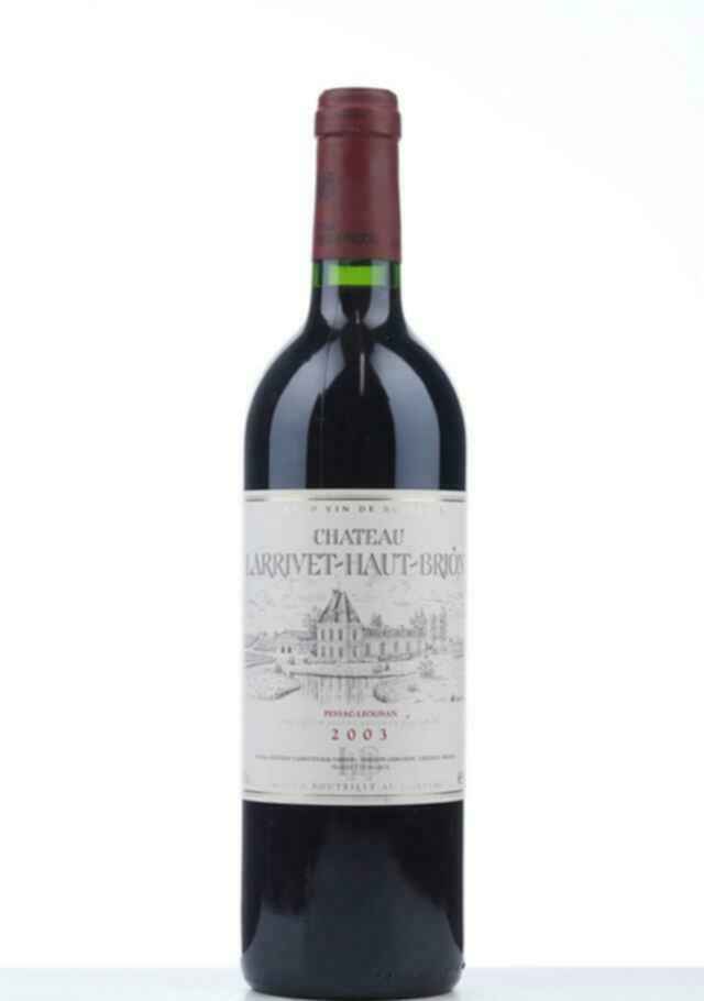 Chateau Larrivet Haut Brion 2003