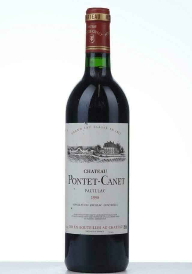 Chateau Pontet Canet 1990