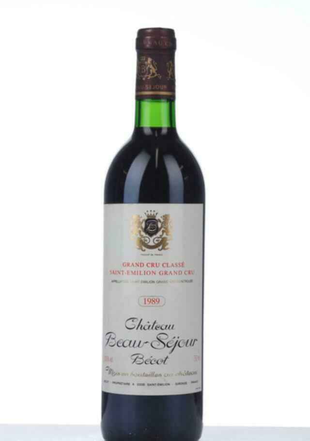 Chateau Beau Sejour Becot 1989