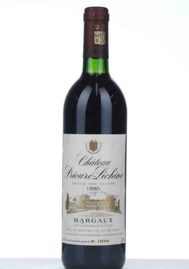 Chateau Prieure Lichine 1990