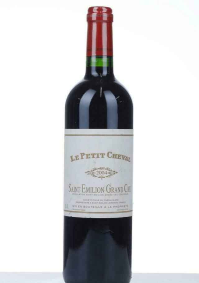 Chateau Cheval Blanc Le Petit Cheval 2004