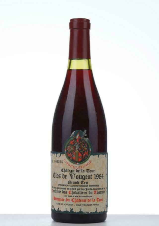 Du Chateau De La Cour Clos De Vougeot Grand Cru 1984