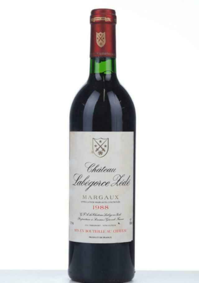 Chateau Labegorce Zede 1988