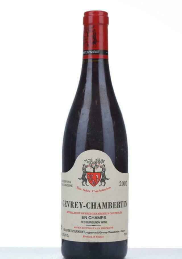 Geantet Pansiot Gevrey Chambertin En Champs 2002