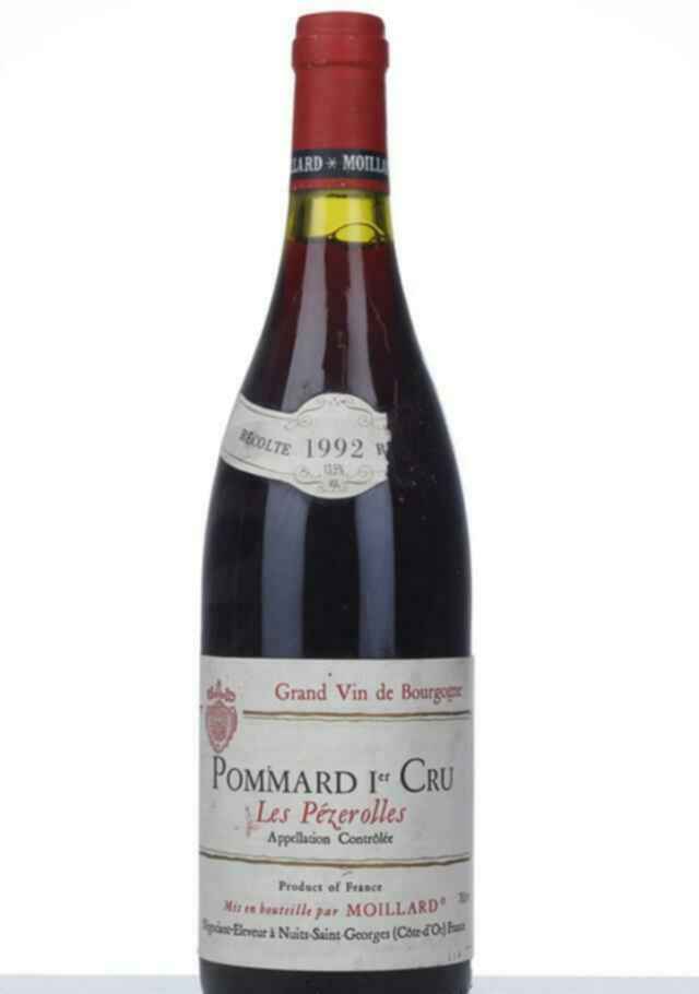 Moillard Pommard Les Pezerolles 1er Cru 1992