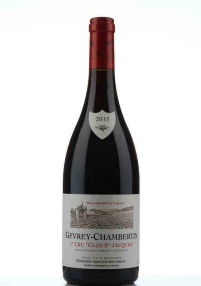 Armand Rousseau Gevrey Chambertin Clos Saint Jacques 1er Cru 2015