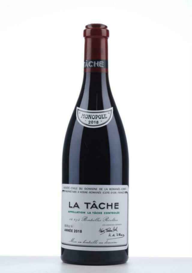 De La Romanee Conti La Tache Grand Cru 2018