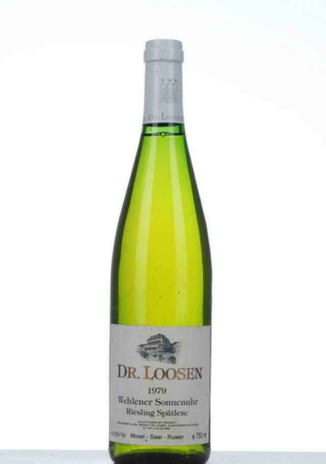 Dr. Loosen Wehlener Sonnenuhr Riesling Spatlese 1979