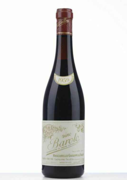 Giuseppe Mascarello Barolo, 1959