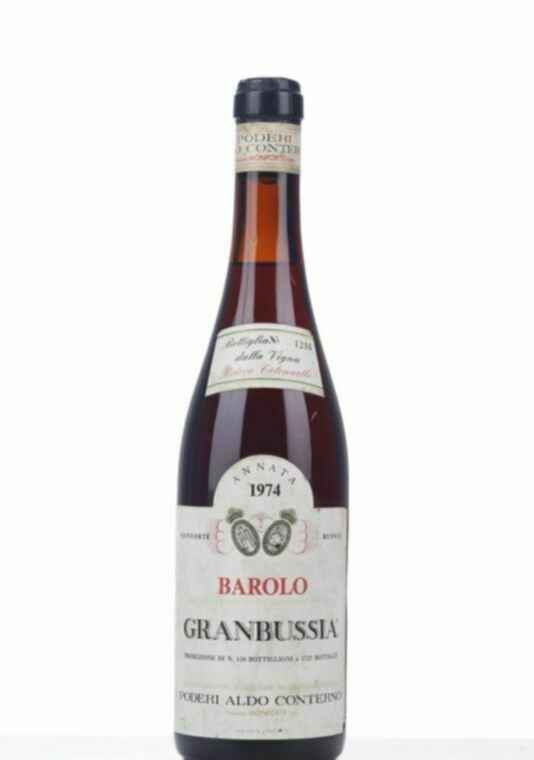 Aldo Conterno Barolo Riserva Speciale Granbussia Bricco Colonnello, 1974